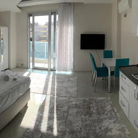 Студия В Empire Residence С Прекрасным Видом На Первой Линии 아파트 *